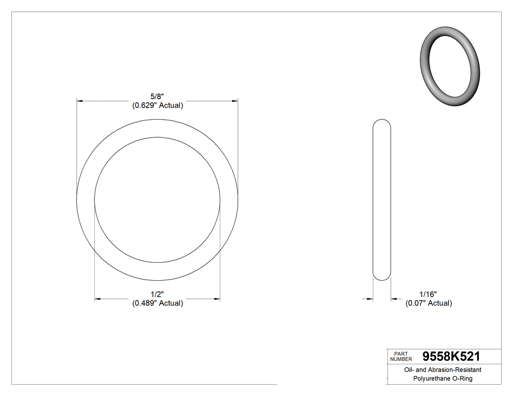 Technical drawing - 9558K521